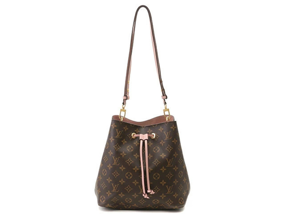 LOUIS VUITTON Shoulder Bag Neo Noe Monogram Rose Pink Poudre